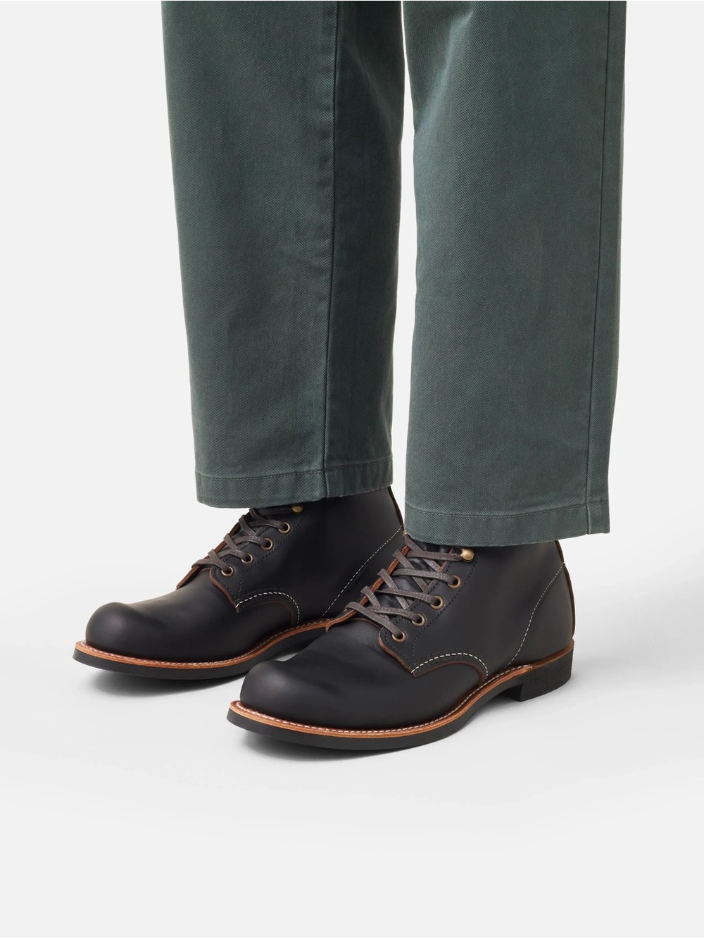 Men’s Red Wing Shoes Black Blacksmith 6 in Lace-Up Work Boots - Picture 6 of 6
